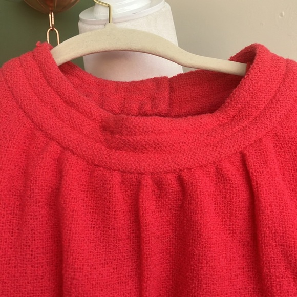 Vintage 60s Coral Two Piece Dress Set - Picture 3 of 16